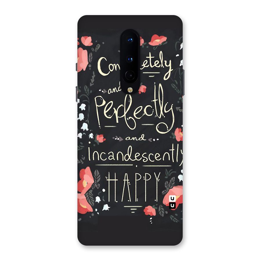 Completely Happy Back Case for OnePlus 8