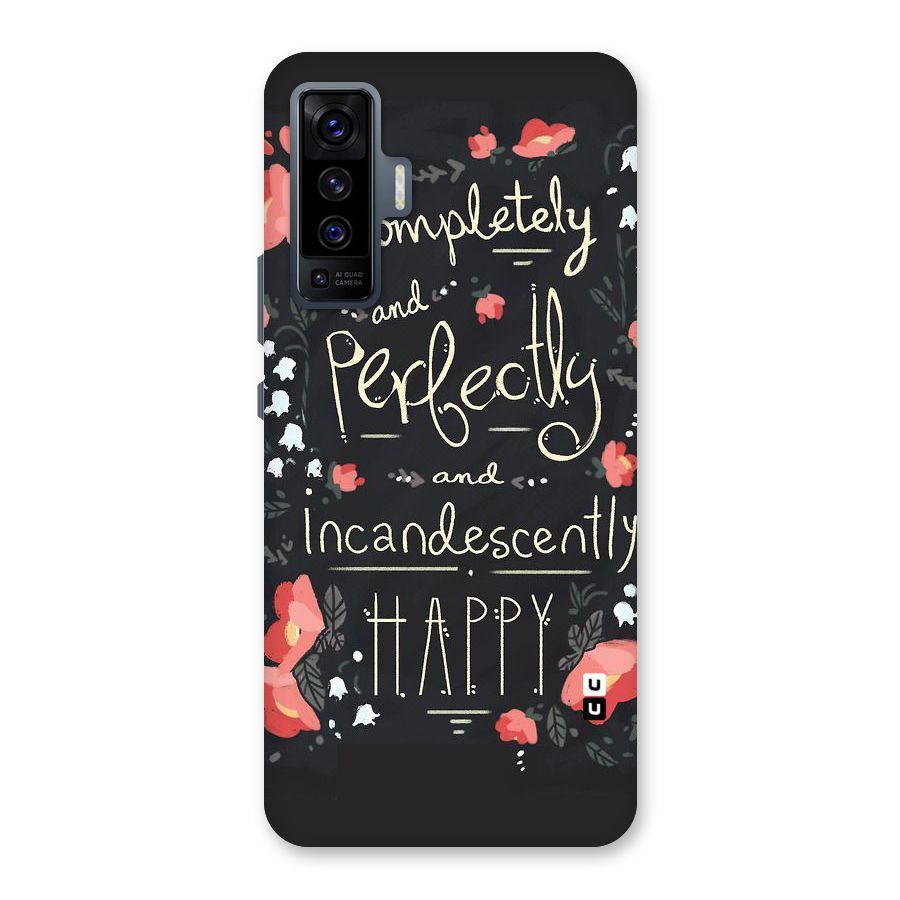 Completely Happy Back Case for Vivo X50