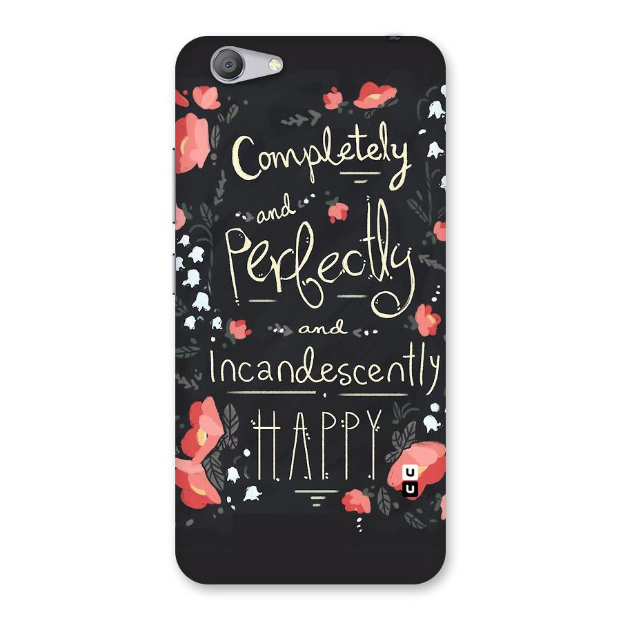 Completely Happy Back Case for Vivo Y53