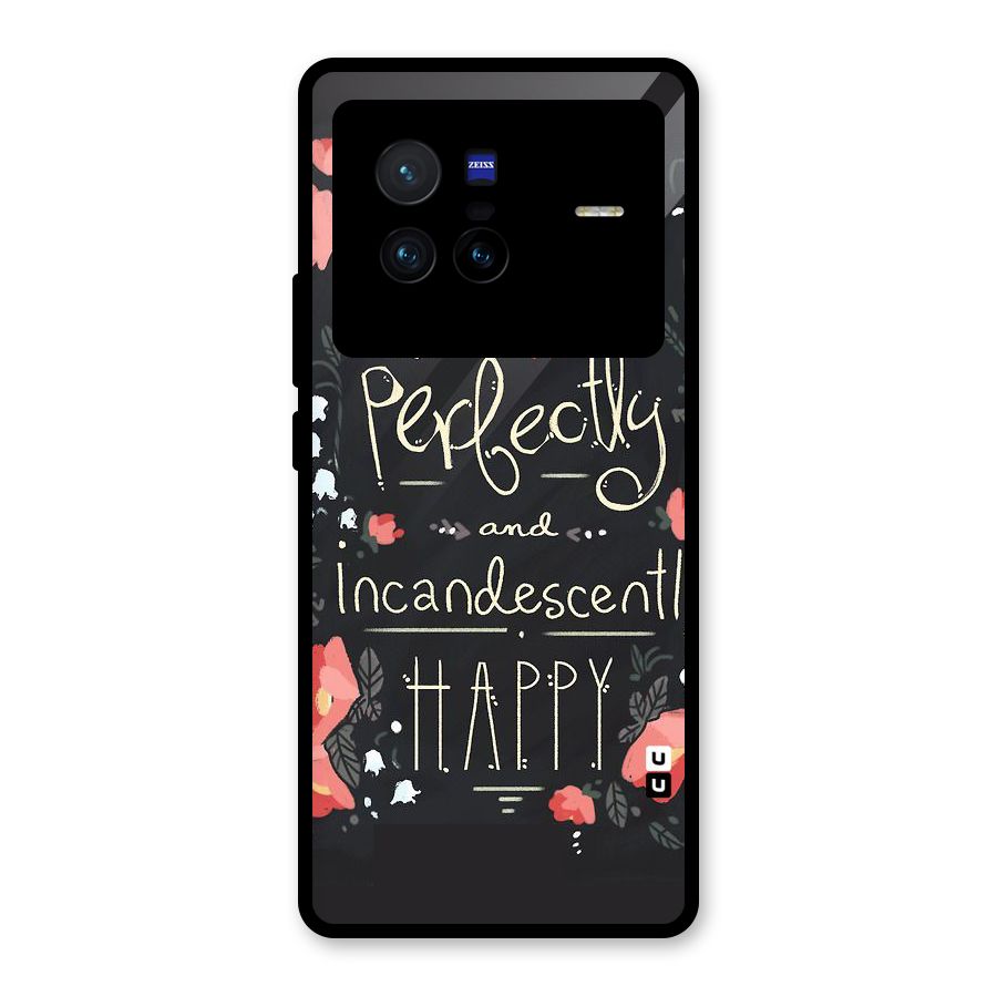 Completely Happy Glass Back Case for Vivo X80