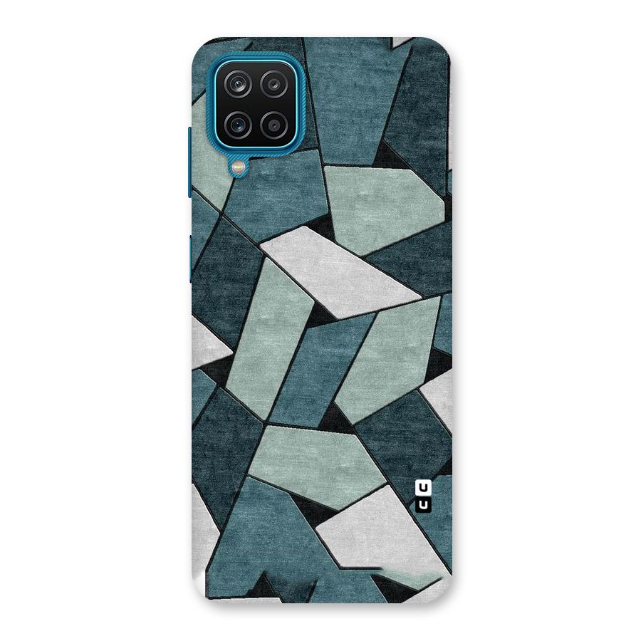 Concrete Green Abstract Back Case for Galaxy F12