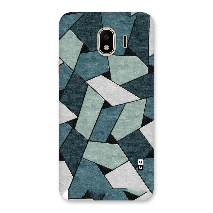 Concrete Green Abstract Back Case for Galaxy J4