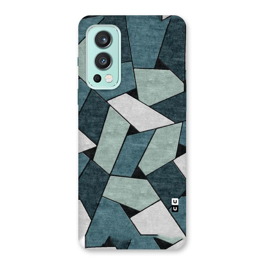 Concrete Green Abstract Back Case for OnePlus Nord 2 5G