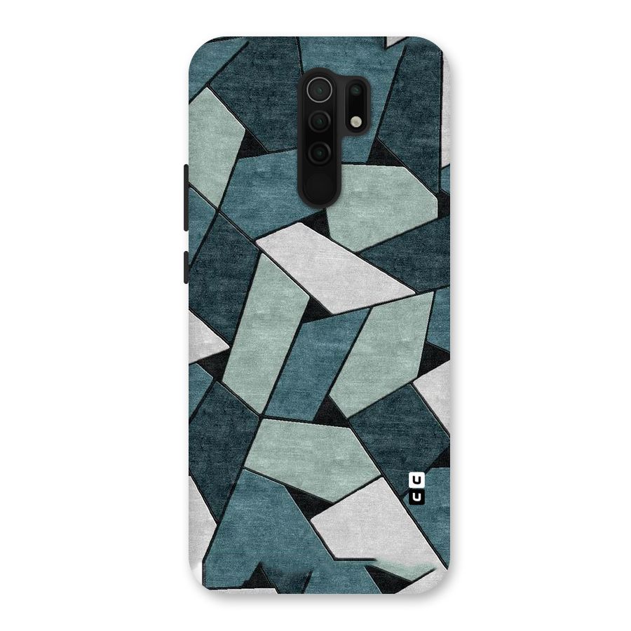 Concrete Green Abstract Back Case for Redmi 9 Prime