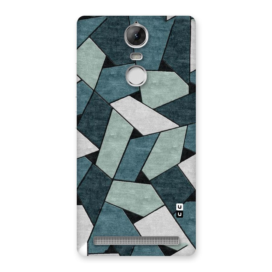 Concrete Green Abstract Back Case for Vibe K5 Note