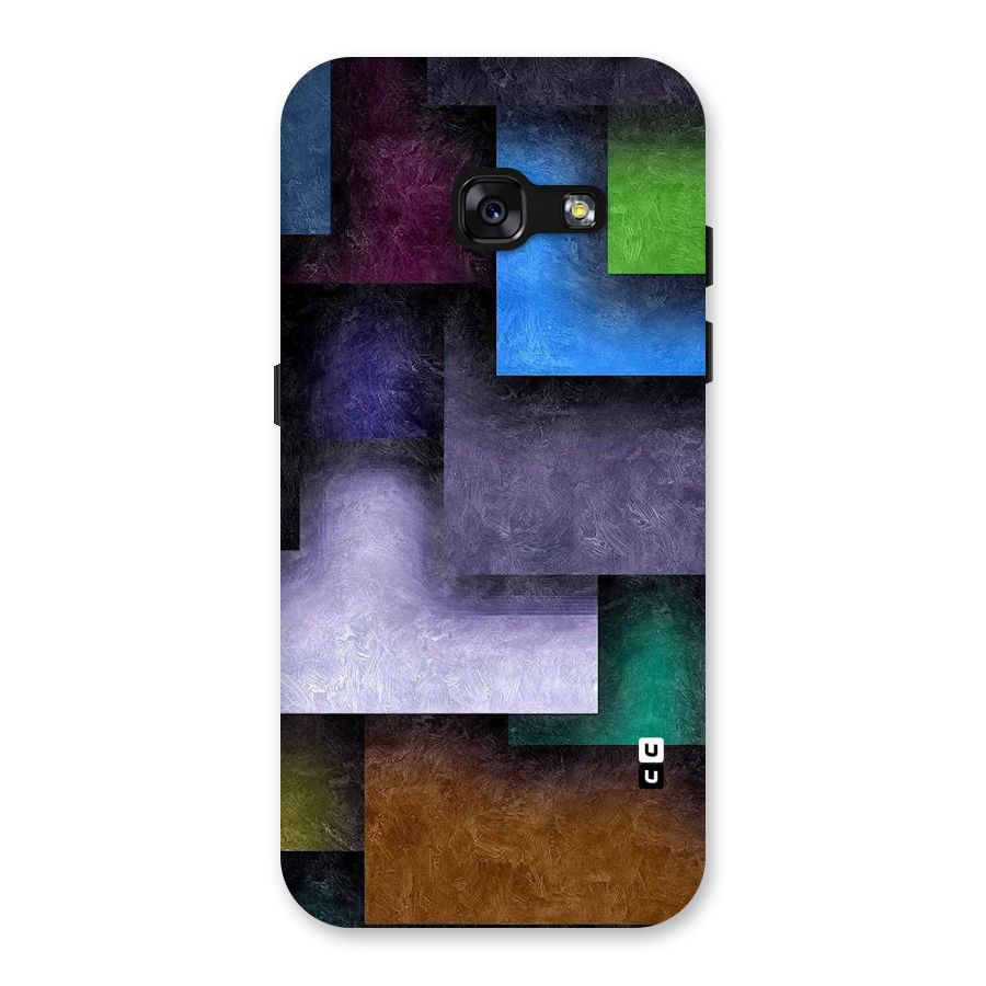Concrete Squares Back Case for Galaxy A3 (2017)