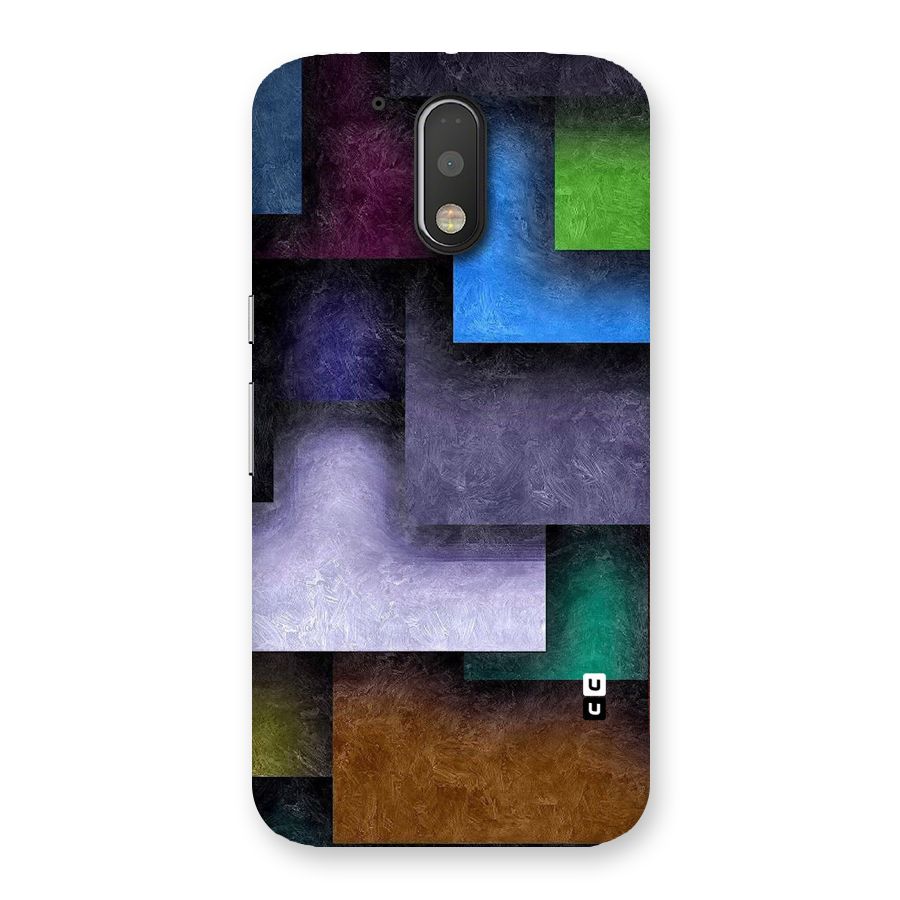 Concrete Squares Back Case for Motorola Moto G4 Plus