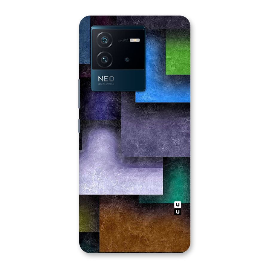 Concrete Squares Back Case for Vivo iQOO Neo 6 5G