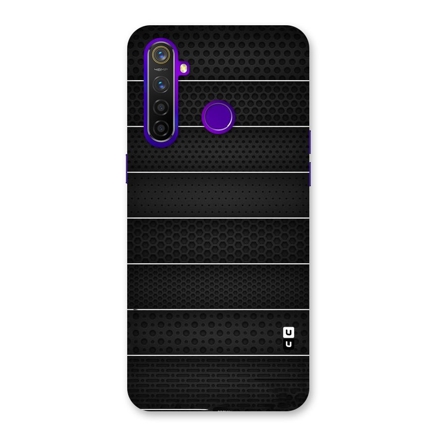 Concrete Stripes Back Case for Realme 5 Pro