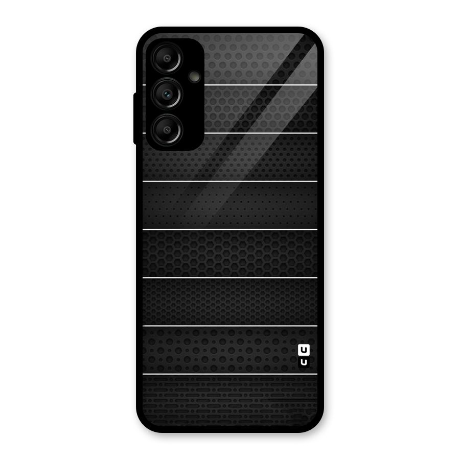 Concrete Stripes Glass Back Case for Galaxy A14 5G