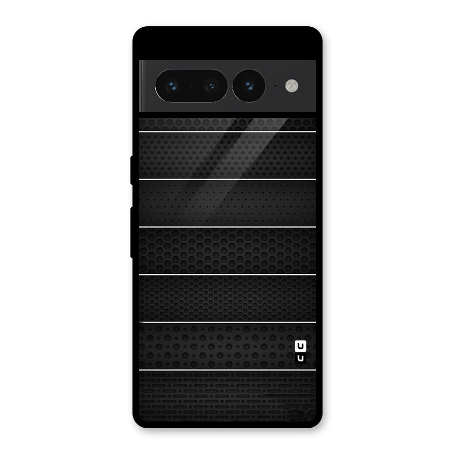 Concrete Stripes Glass Back Case for Google Pixel 7 Pro