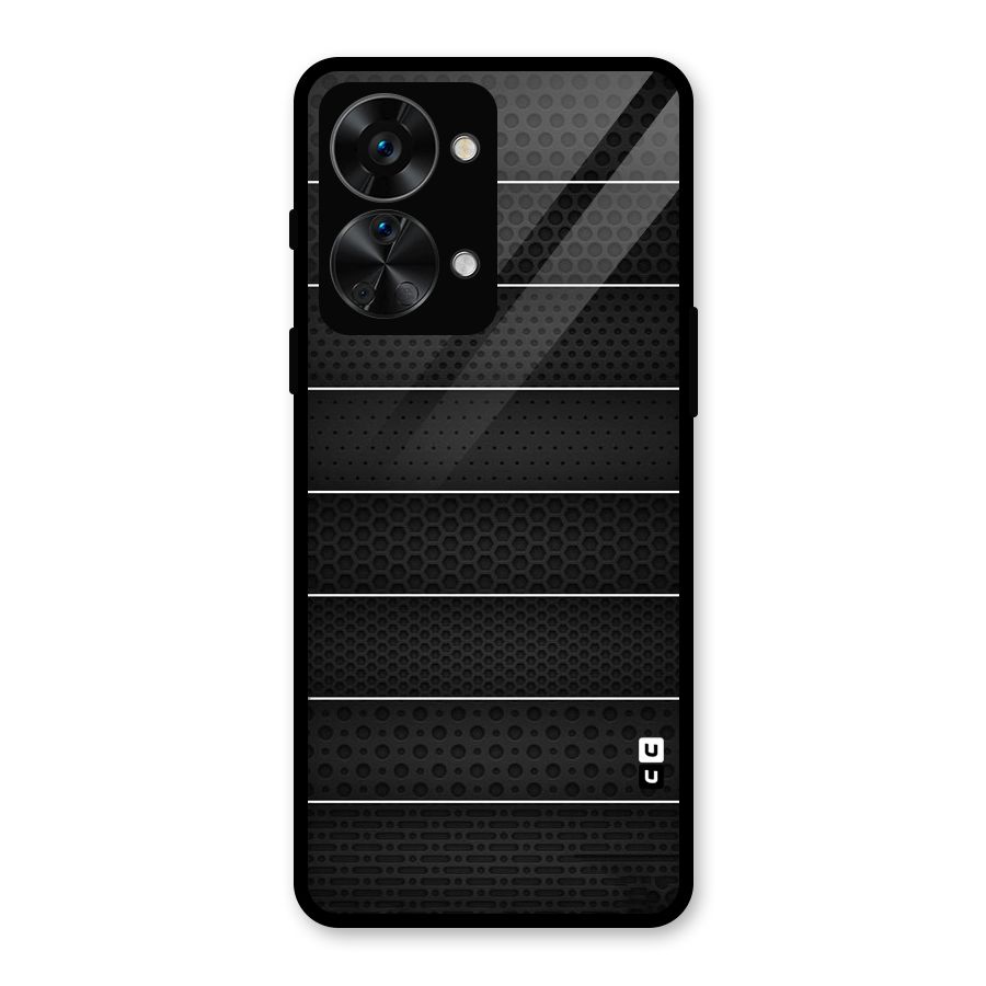 Concrete Stripes Glass Back Case for OnePlus Nord 2T