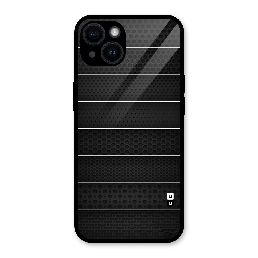 Concrete Stripes Glass Back Case for iPhone 14