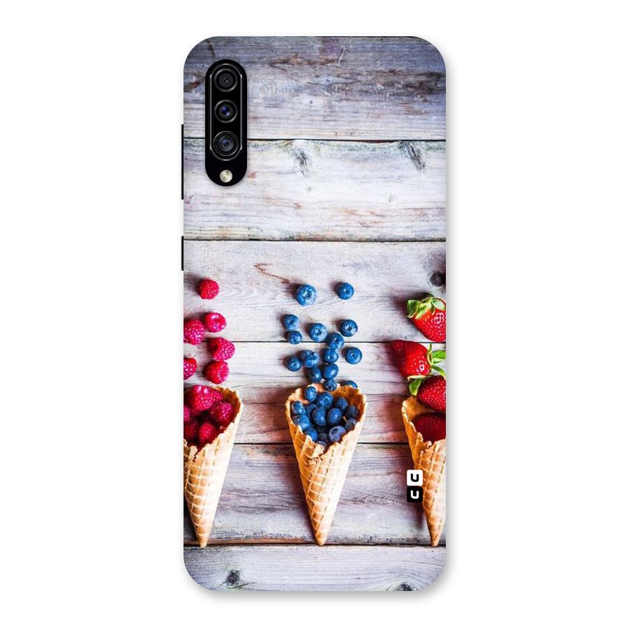 Cone Fruits Design Back Case for Galaxy A30s