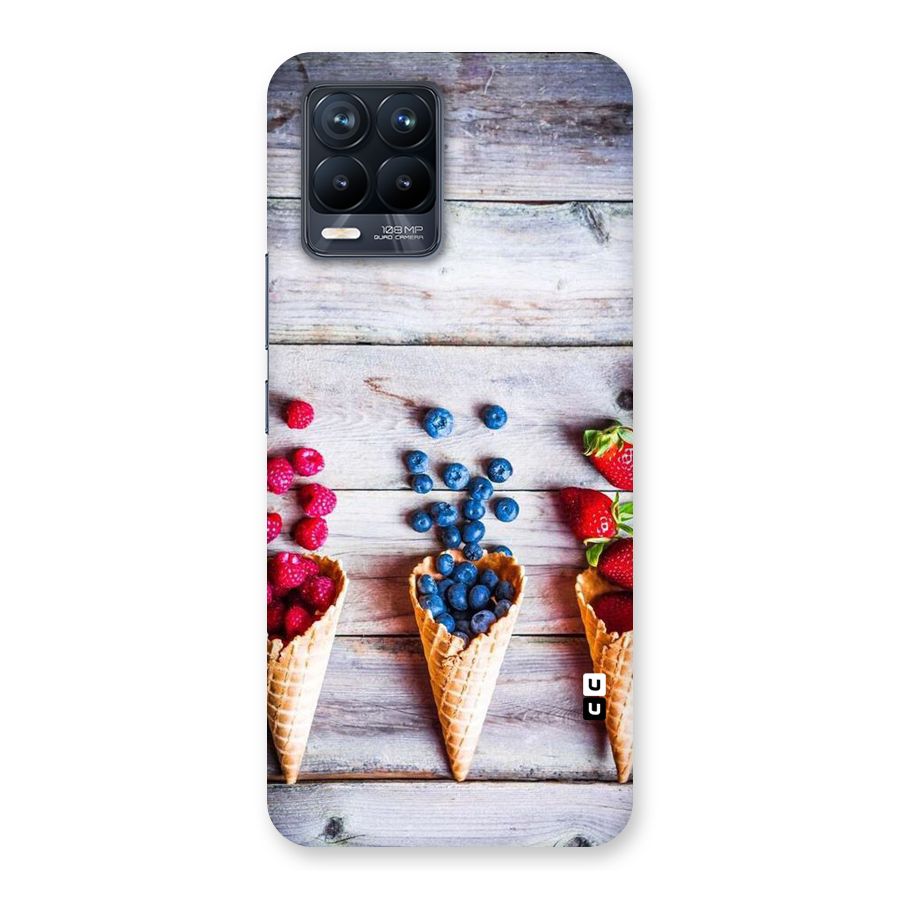 Cone Fruits Design Back Case for Realme 8 Pro