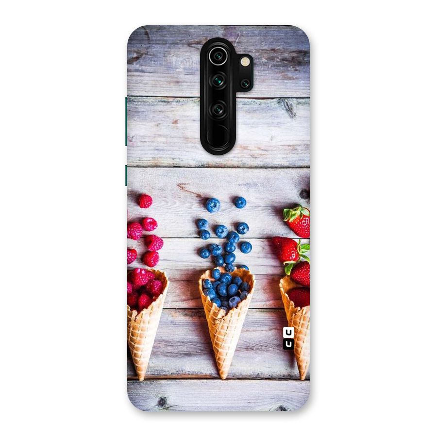 Cone Fruits Design Back Case for Redmi Note 8 Pro