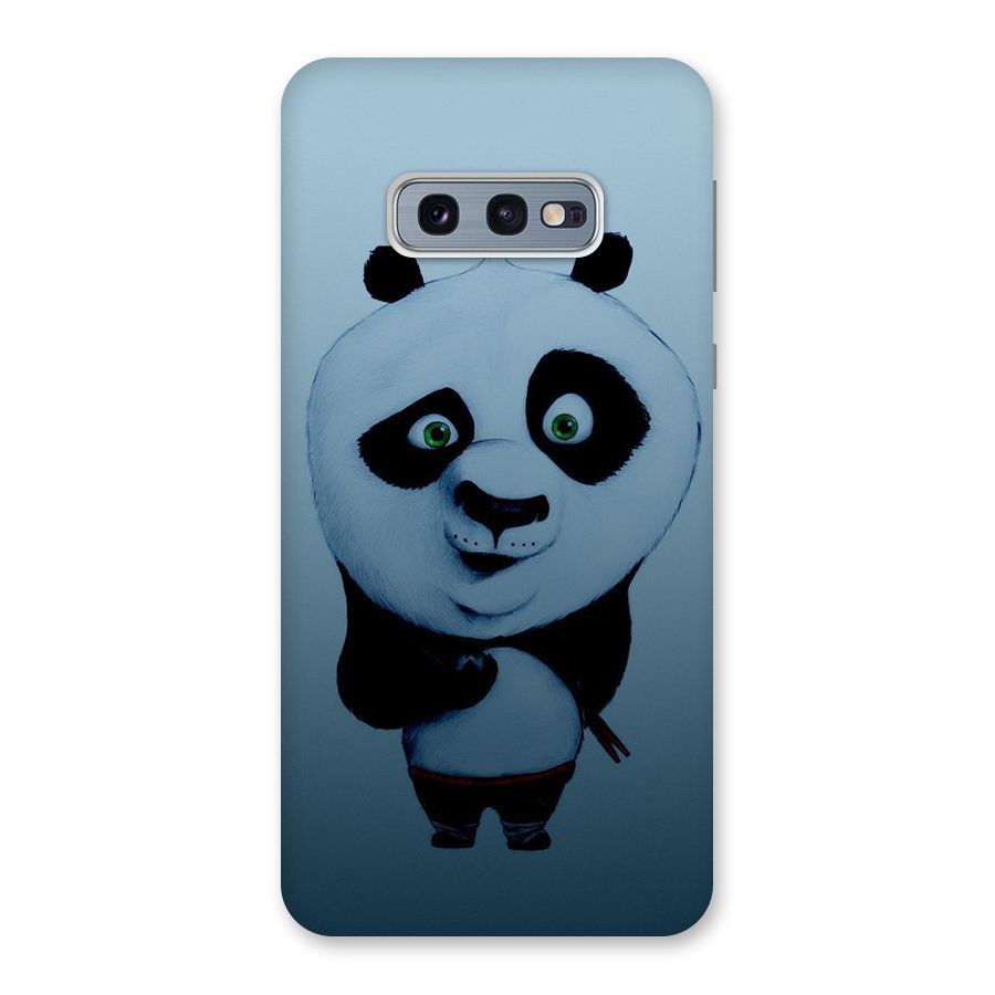 Confused Cute Panda Back Case for Galaxy S10e