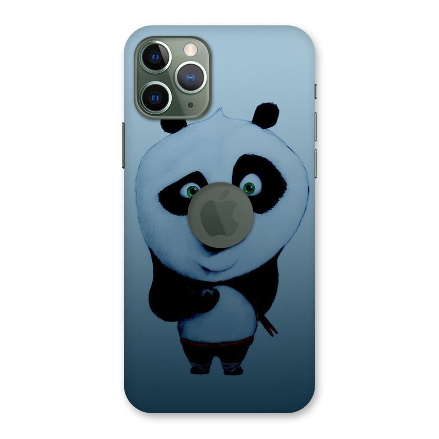 Confused Cute Panda Back Case for iPhone 11 Pro Logo  Cut