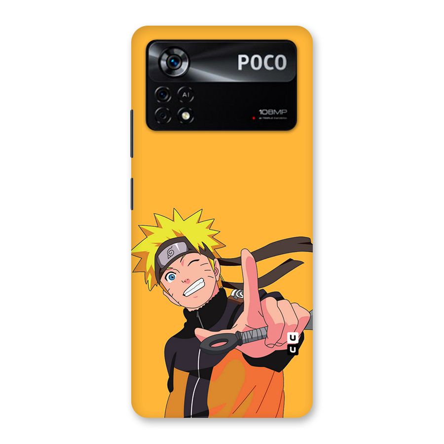 Cool Aesthetic Naruto Back Case for Poco X4 Pro 5G