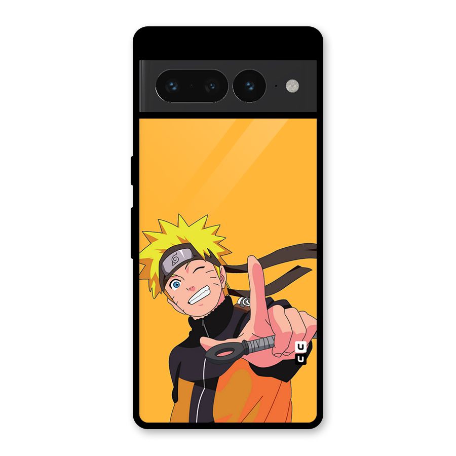 Cool Aesthetic Naruto Glass Back Case for Google Pixel 7 Pro