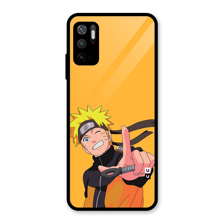 Cool Aesthetic Naruto Glass Back Case for Poco M3 Pro 5G