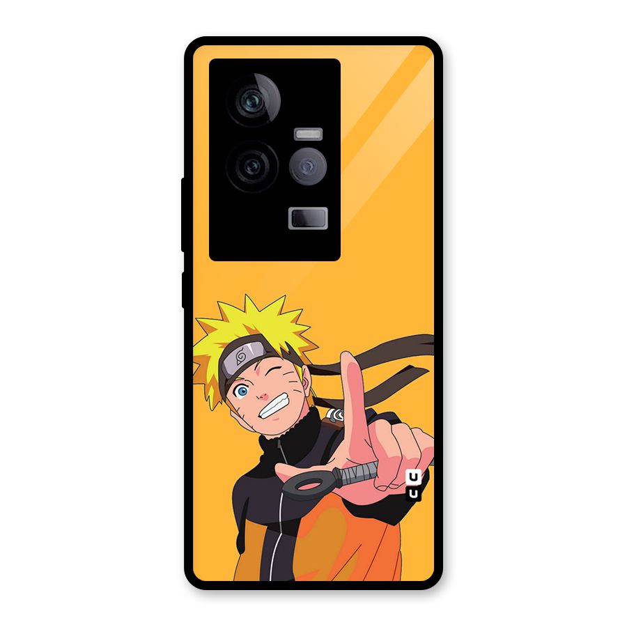 Cool Aesthetic Naruto Glass Back Case for Vivo iQOO 11 5G