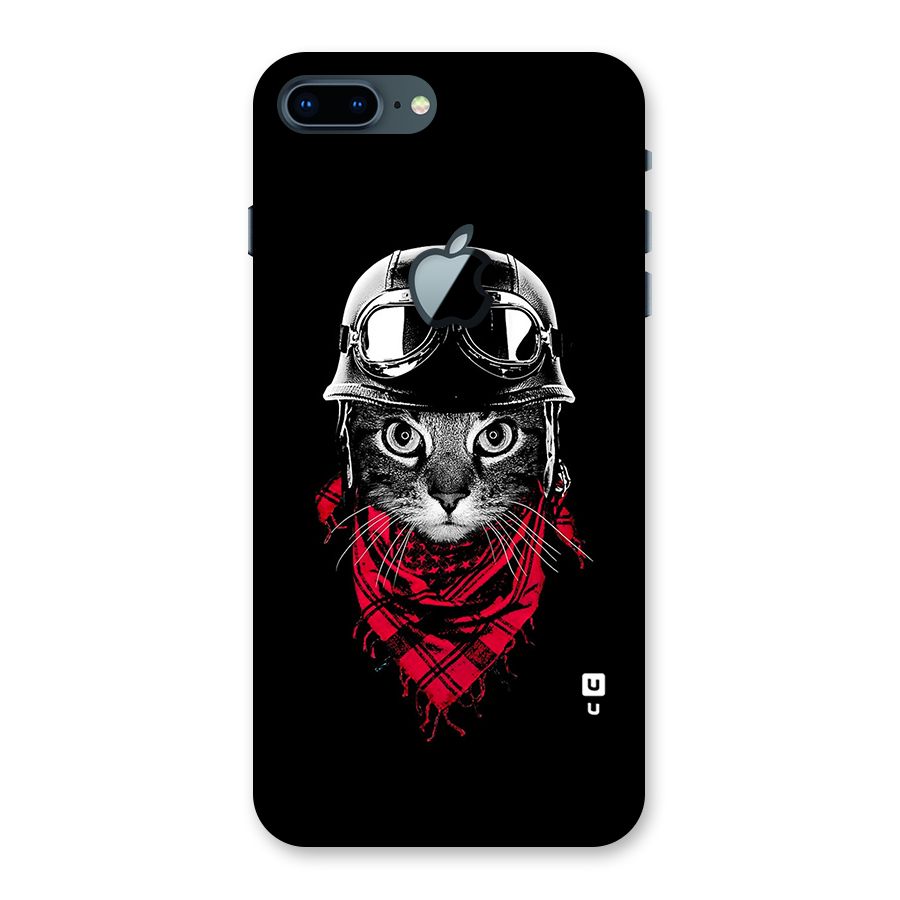 Cool Biker Cat Back Case for iPhone 7 Plus Apple Cut