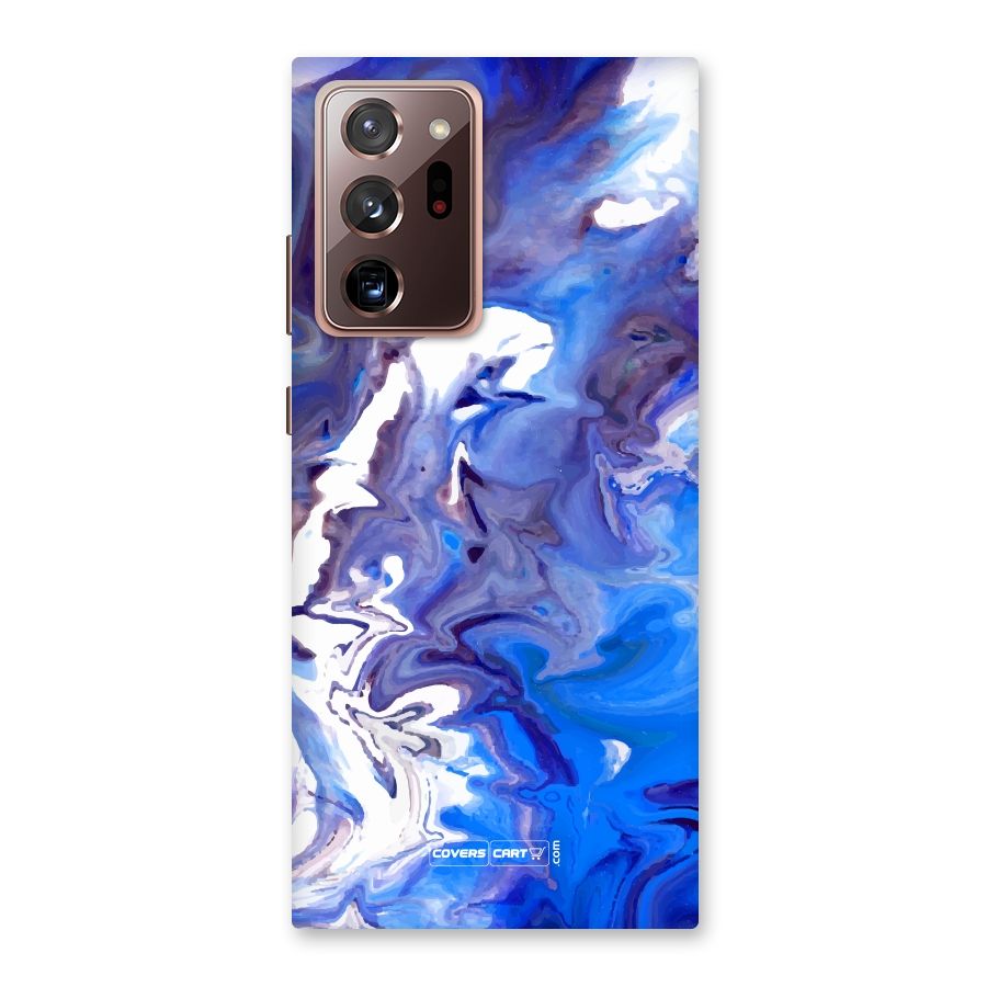 Cool Blue Marble Texture Back Case for Galaxy Note 20 Ultra