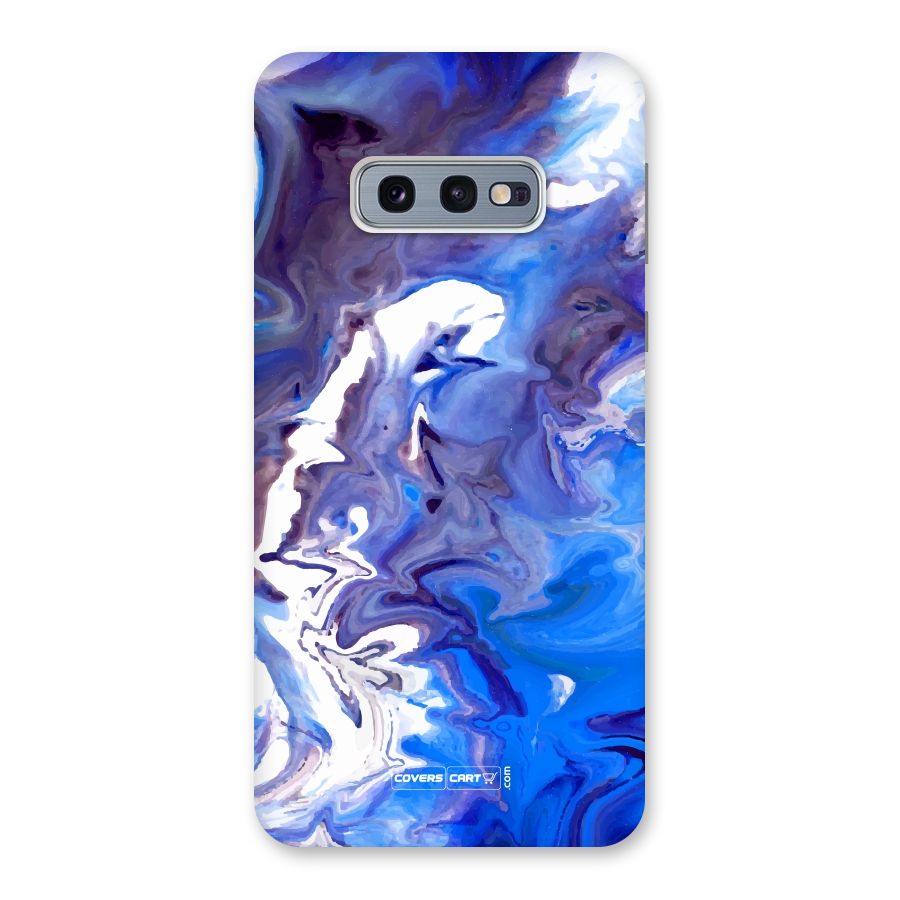 Cool Blue Marble Texture Back Case for Galaxy S10e