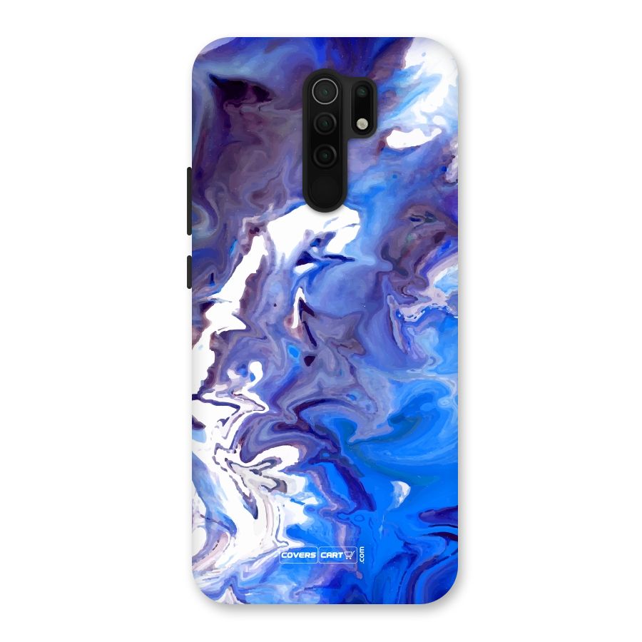 Cool Blue Marble Texture Back Case for Poco M2