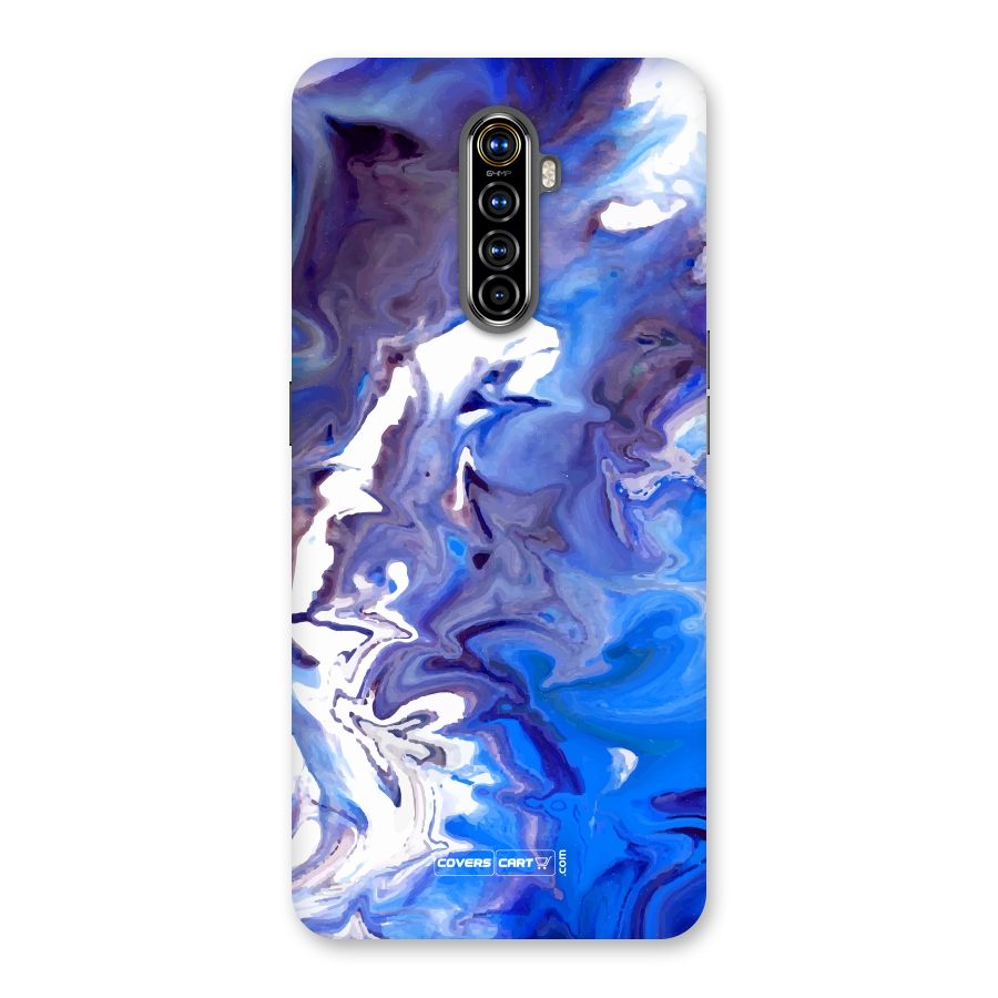 Cool Blue Marble Texture Back Case for Realme X2 Pro