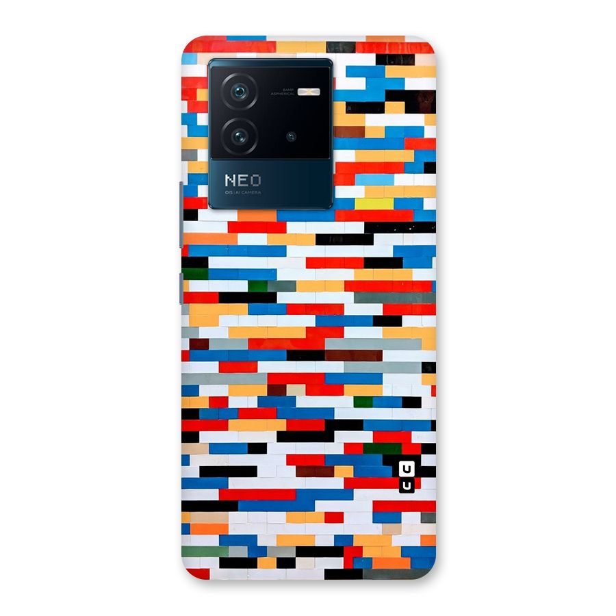 Cool Colors Collage Pattern Art Back Case for Vivo iQOO Neo 6 5G
