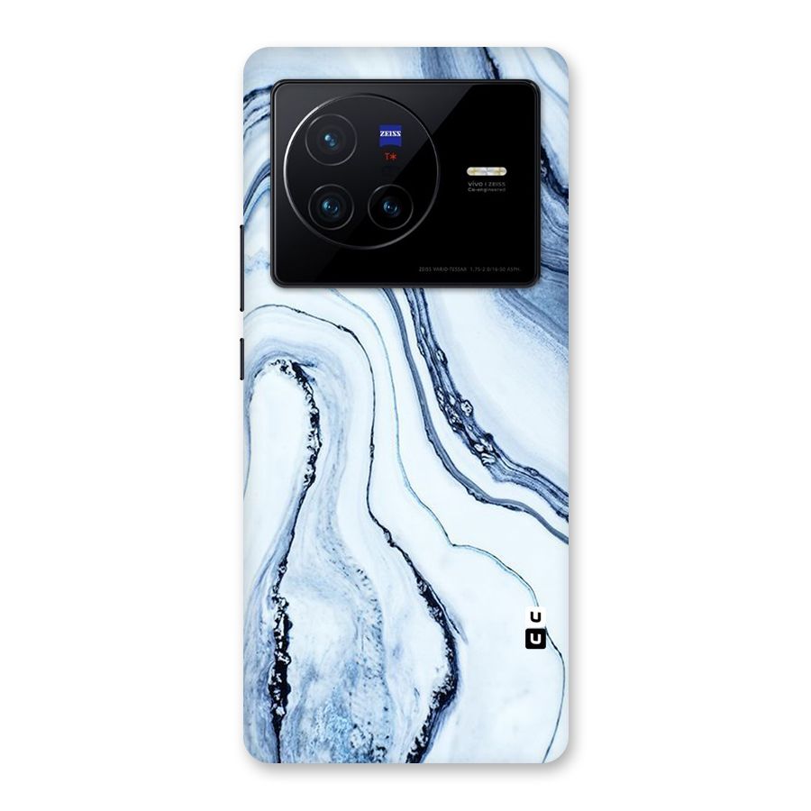Cool Marble Style (Printed) Back Case for Vivo X80