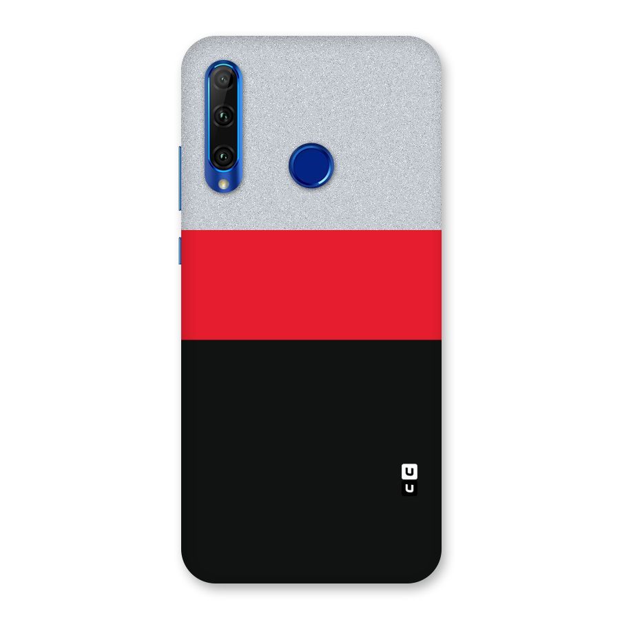 Cool Melange Stripe Back Case for Honor 20i