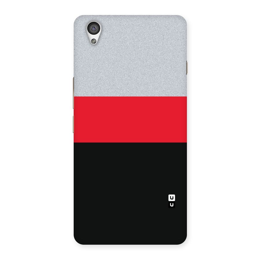 Cool Melange Stripe Back Case for OnePlus X