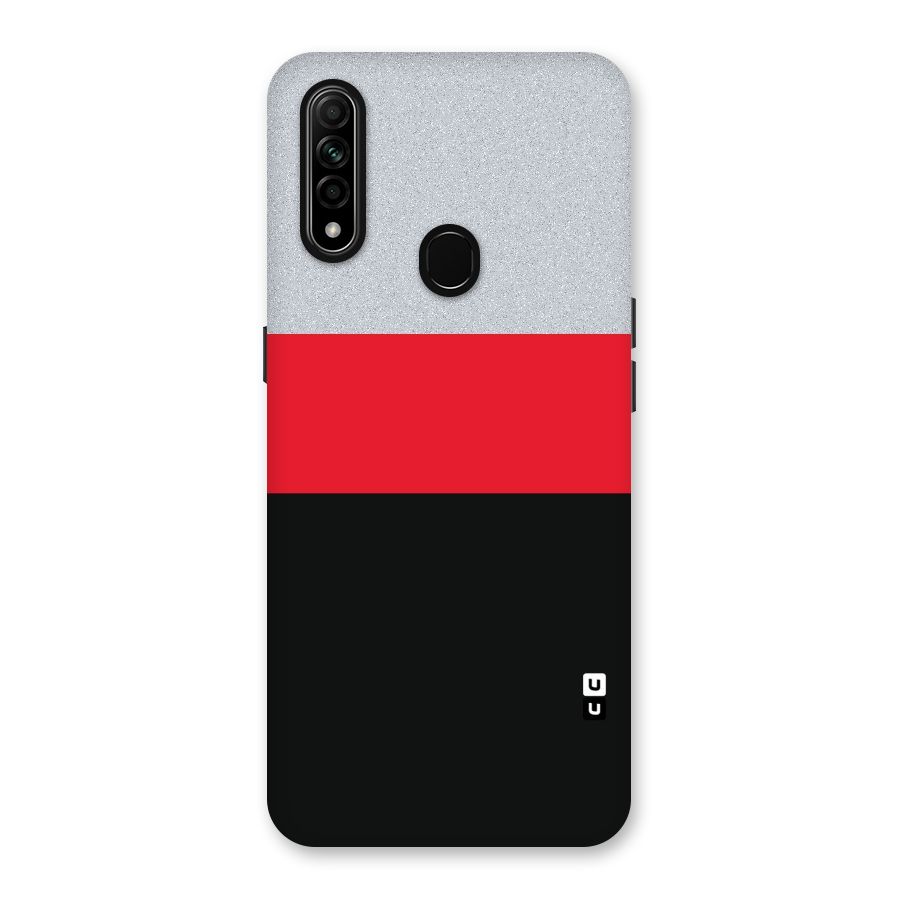 Cool Melange Stripe Back Case for Oppo A31