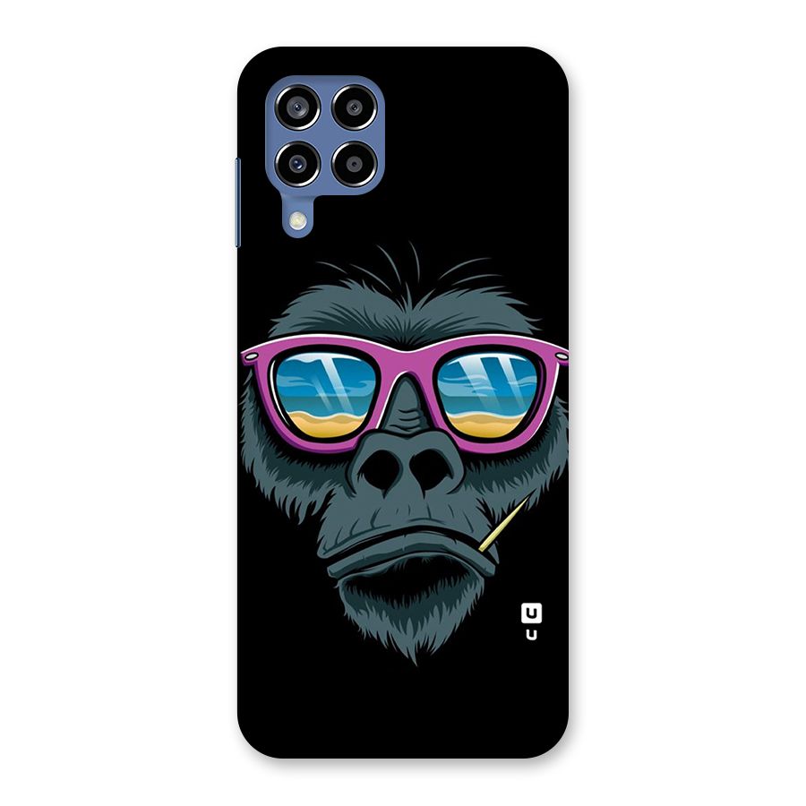 Cool Monkey Beach Sunglasses Back Case for Galaxy M53 5G