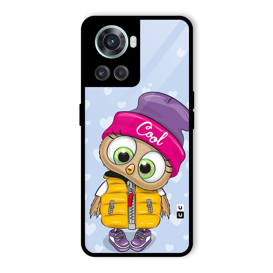 Cool Owl Glass Back Case for OnePlus 10R