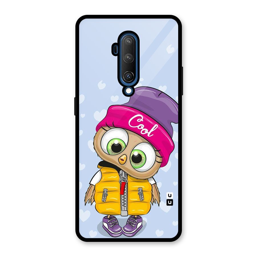 Cool Owl Glass Back Case for OnePlus 7T Pro