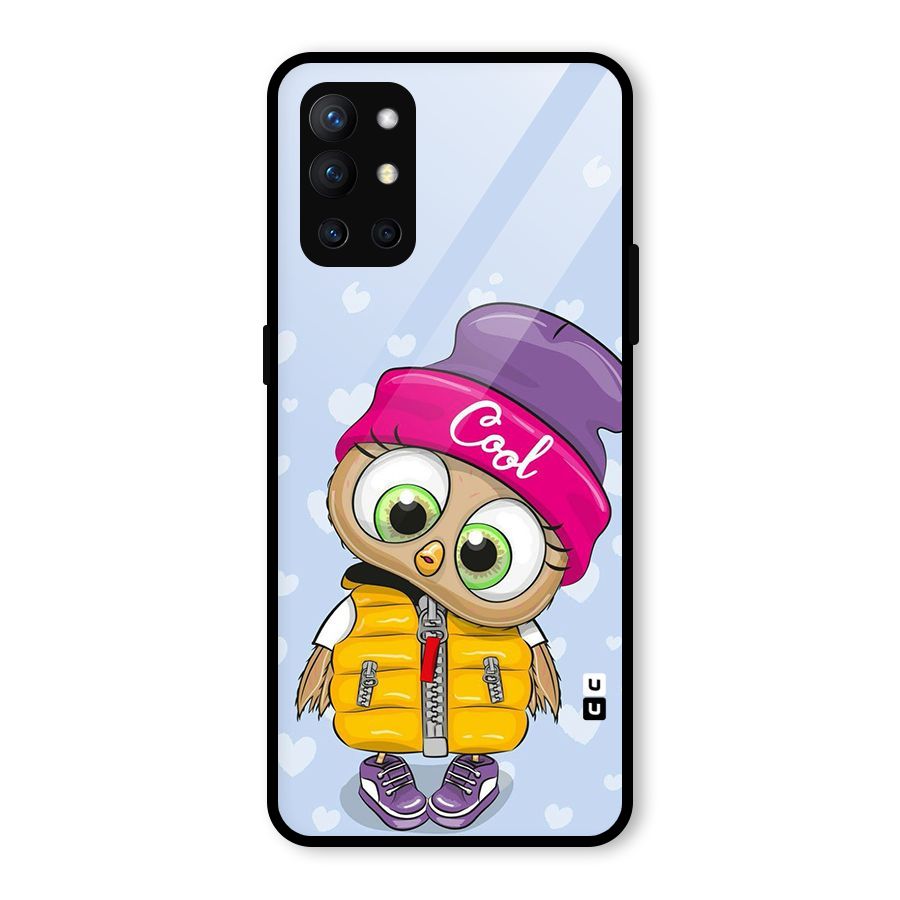 Cool Owl Glass Back Case for OnePlus 9R