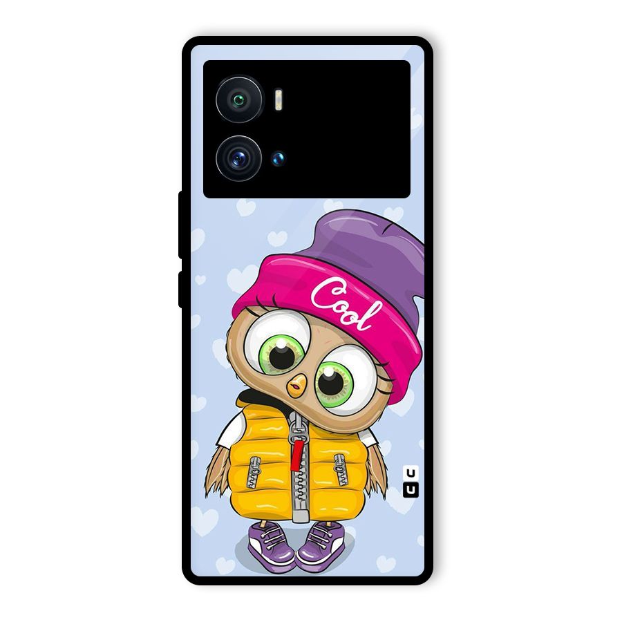 Cool Owl Glass Back Case for Vivo iQOO 9 Pro