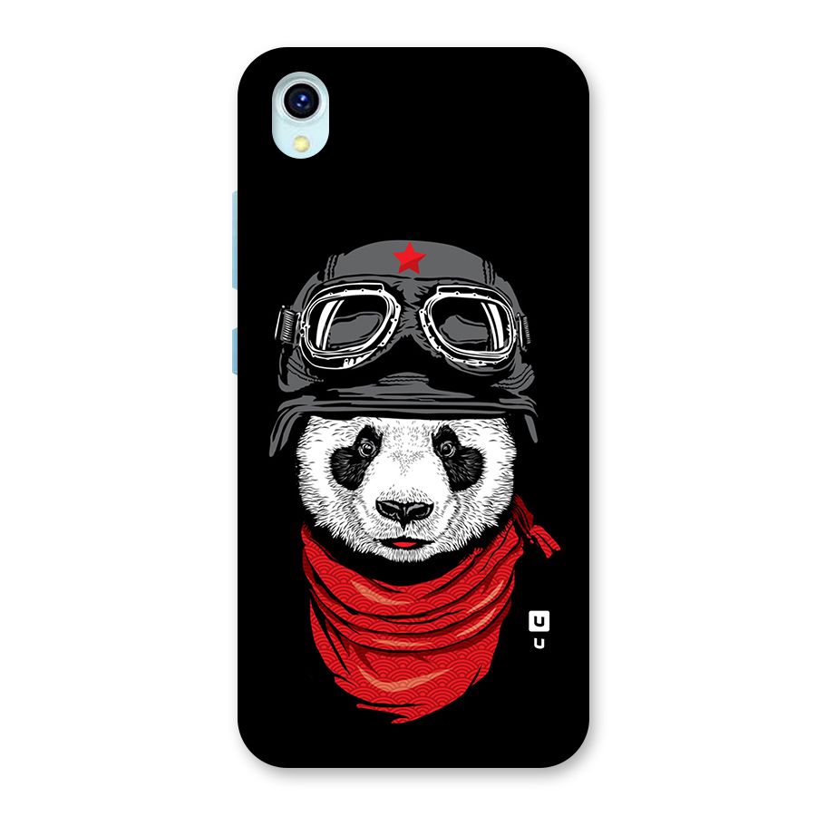 Cool Panda Soldier Art Back Case for Vivo Y1s