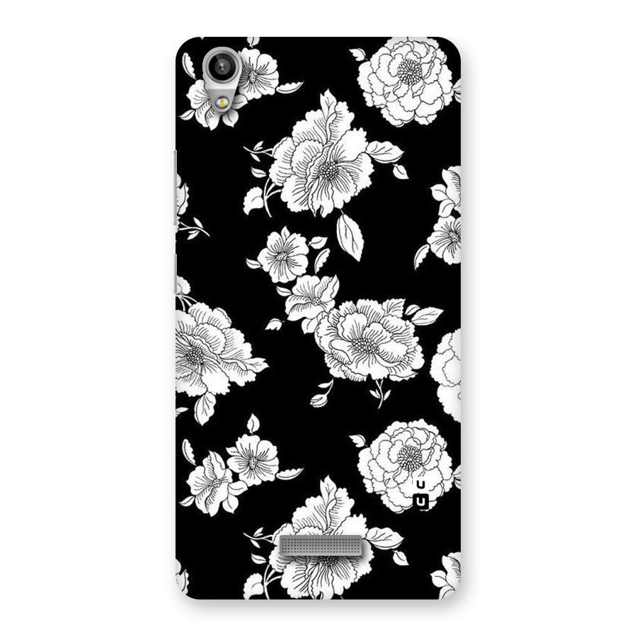 Cool Pattern Flowers Back Case for Lava-Pixel-V1