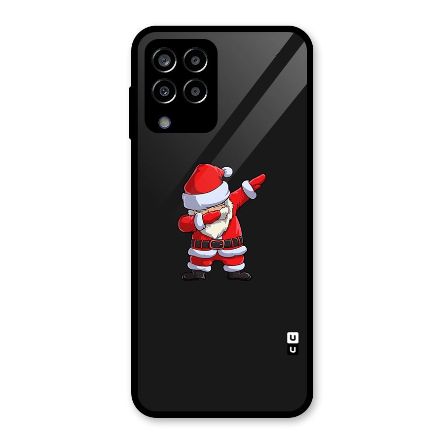 Cool Santa Dab Glass Back Case for Galaxy M33