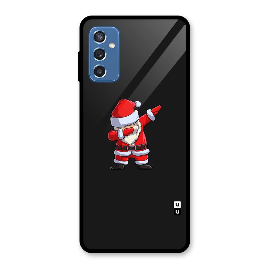 Cool Santa Dab Glass Back Case for Galaxy M52 5G
