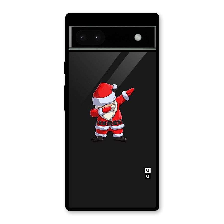 Cool Santa Dab Glass Back Case for Google Pixel 6a