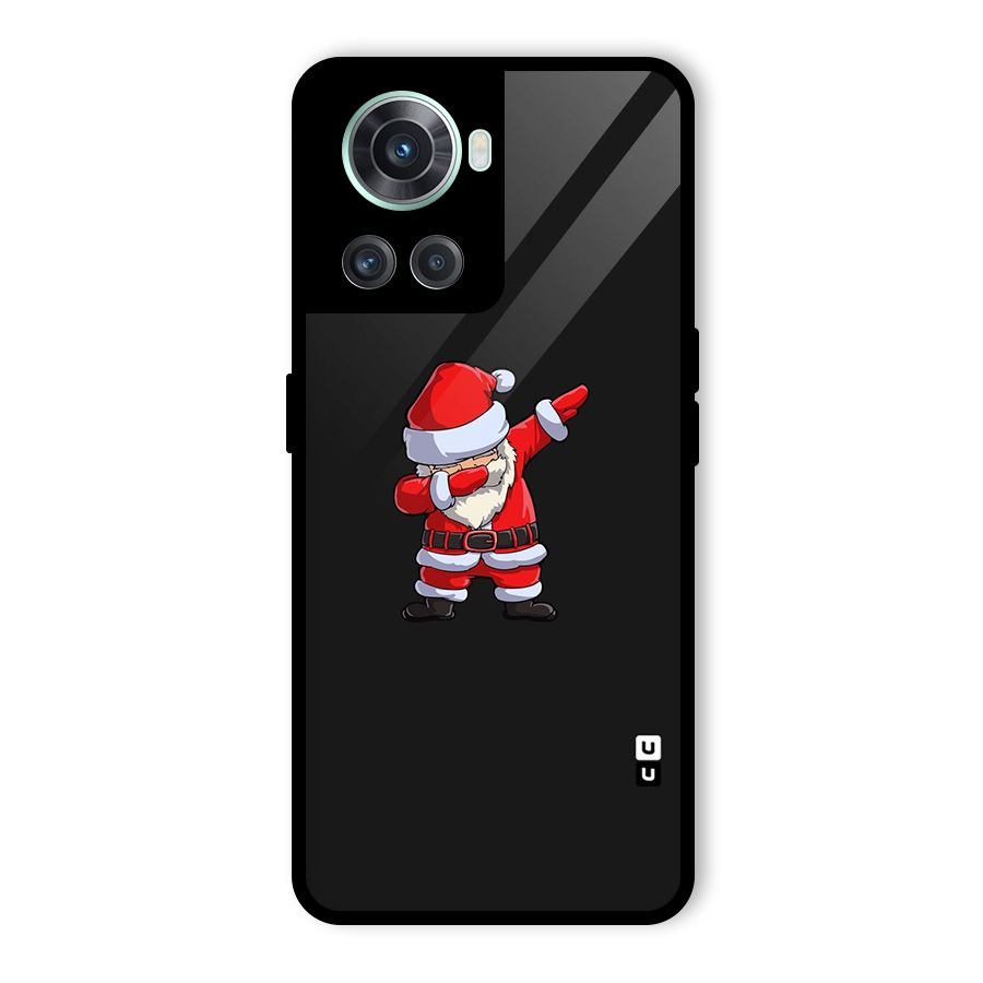 Cool Santa Dab Glass Back Case for OnePlus 10R
