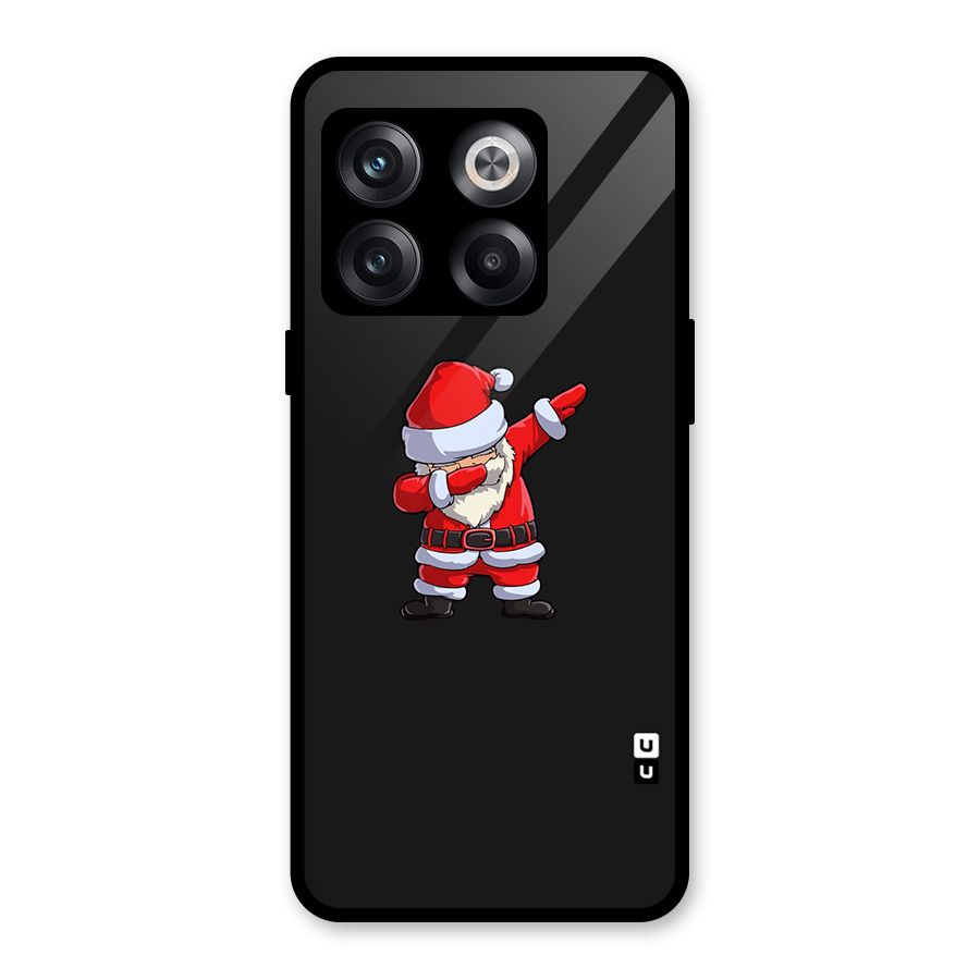 Cool Santa Dab Glass Back Case for OnePlus 10T