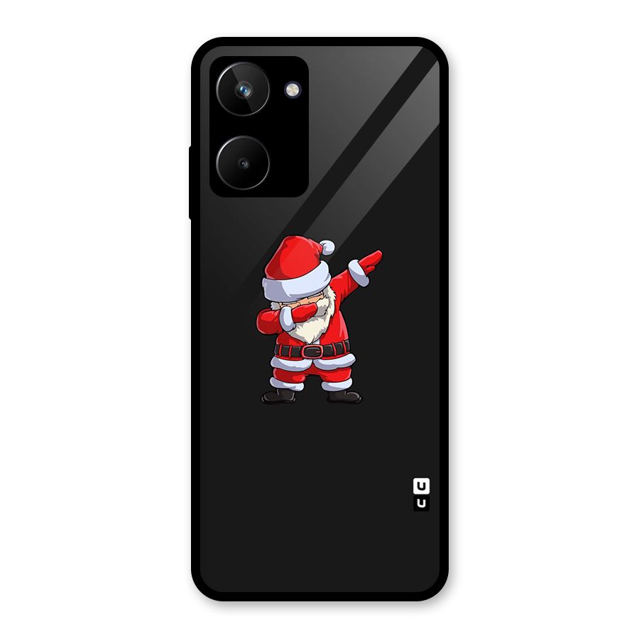 Cool Santa Dab Glass Back Case for Realme 10
