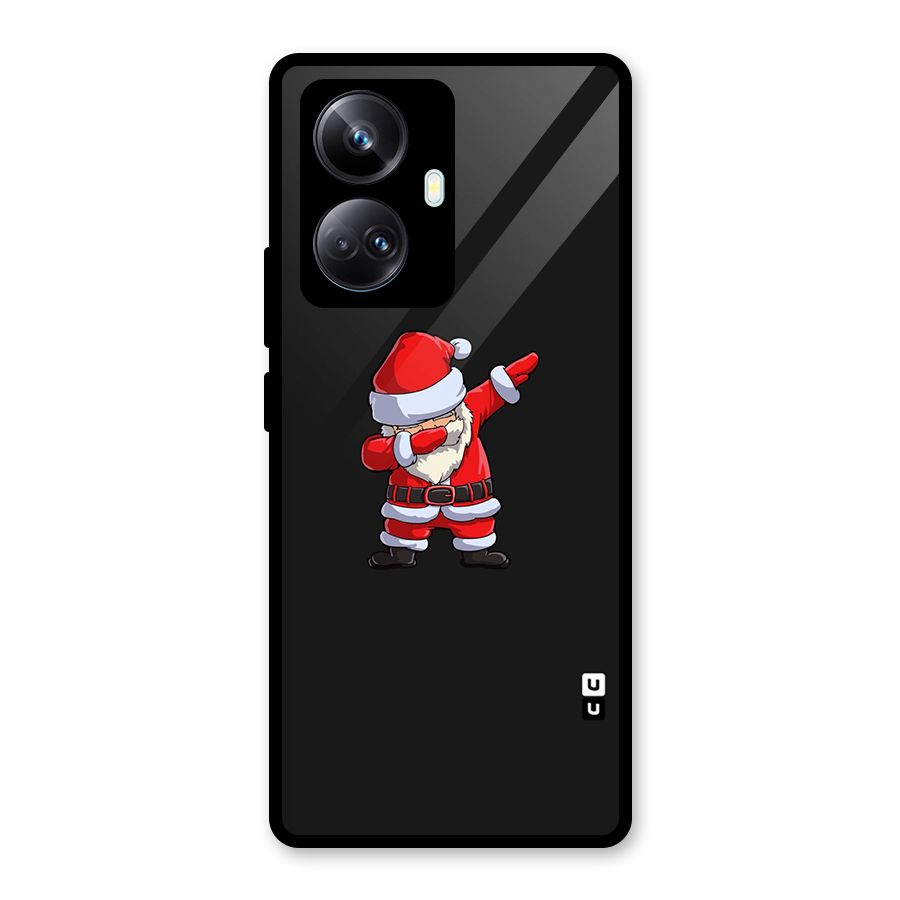 Cool Santa Dab Glass Back Case for Realme 10 Pro Plus